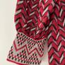 Zara Red and Black Geometric Pattern Dress - Size M (New with Tags) Image 3
