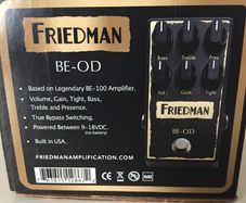 Friedman BE-OD (Like new condition)