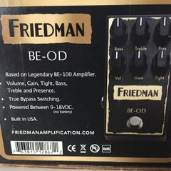 Friedman BE-OD (Like new condition)