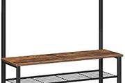 Coat Rack with Shoe Storage
