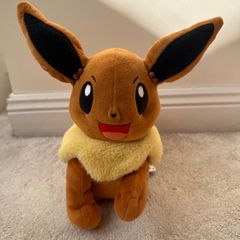 Pokemon TOMY My Friend Eevee approx. 11 Plush Ears Move Talks Used Please see photos