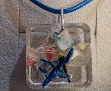 Hand made Resin Necklace