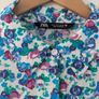 Zara Floral Balloon Sleeve Blouse Size Small Image 4