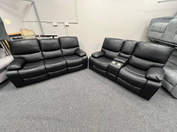 Rita 3+2 Air Leather Recliner Sofa Set