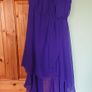 E40 SALE!!!  AX Purple Dress  Size 8-12 Image 3
