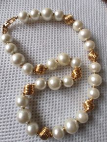 Vintage Napier pearl necklace
