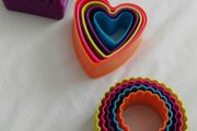 Icing polisher,cake decorating tool set, icing scraper,upper case tappit, cutters