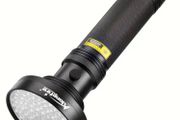 128 LED powerful UV torch in box w/batteries