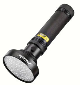 128 LED powerful UV torch in box w/batteries