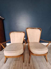 Pair of vintage Ercol chairs