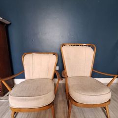 Pair of vintage Ercol chairs