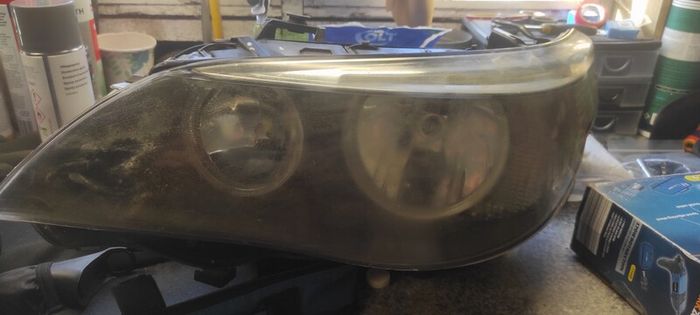 BMW e60 headlights