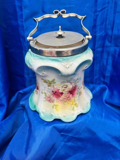 antique biscuit jar