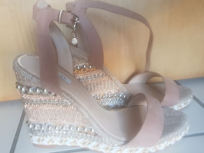 Office London High Esapdrille Sandals