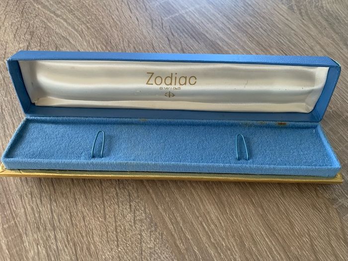 Zodiac vintage swiss made vintage box