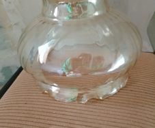 Vintage Ribbed Glass light shade