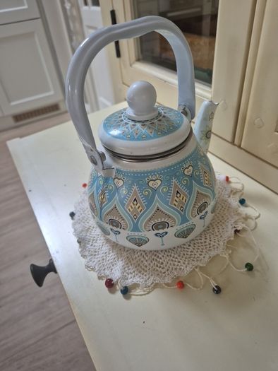 Enamel Teapot