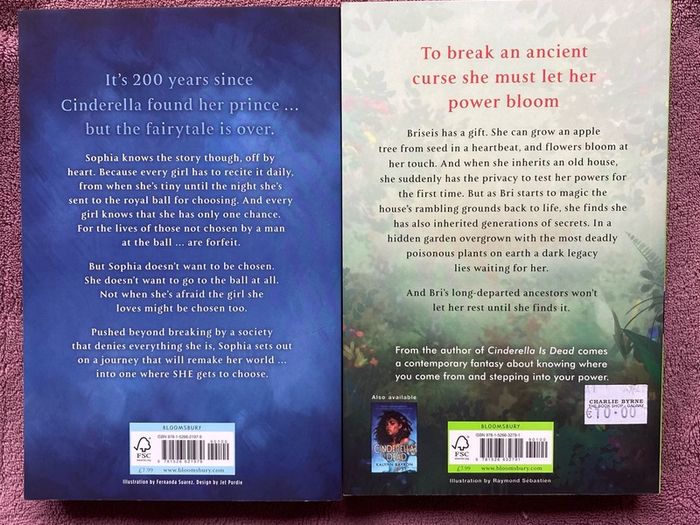 Cinderella is Dead and This Poison Heart by Kalynn Bayron Book Books Collections