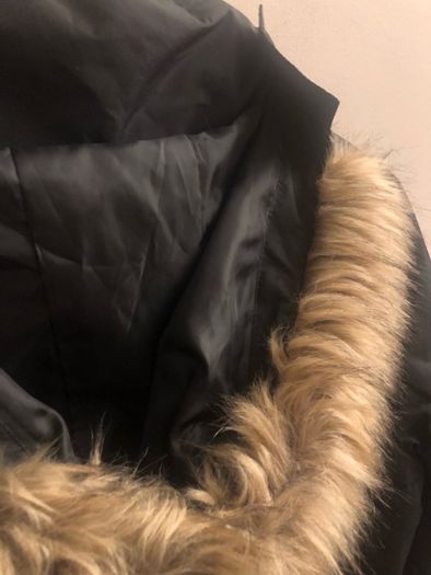 Crane warm black coat (age 15-16)