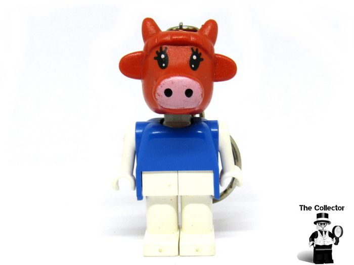 Lego Vintage 1980s Lego Fabuland Clover Cow Keychain Very Rare And Hard To Find