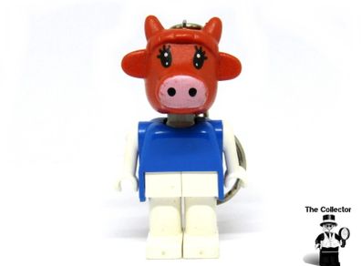 Lego Vintage 1980s Lego Fabuland Clover Cow Keychain Very Rare And Hard To Find