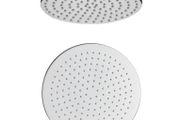 Clearance: Luca 250mm Brass Showerhead - Brushed Brass