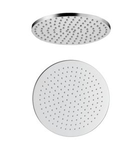 Clearance: Luca 250mm Brass Showerhead - Brushed Brass