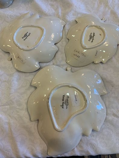 carlton ware leaf