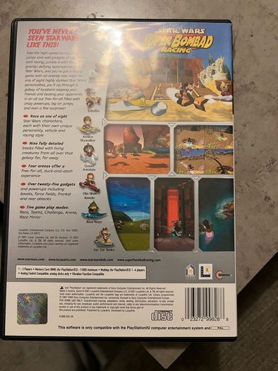 Star Wars Super Bombad Racing PS2