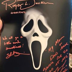 Matthew Lillard & Skeet Ulrich roger jackson Signed  Autograph Beckett