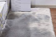 MULTIPLE SIZES/COLOURS AVAILABLE Rectangular Sofa Floor Rugs Faux Fur Fluffy Area Rug Floor Carpet for Living Room Bedroom Decor
