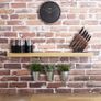 Rose Gold Wall Clock, Black 30 cm T878500RB Image 2