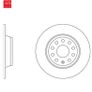 rear brake discs for vw passat 2010-2014 Image 3