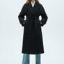 Mango Cotton Blend Trench Size Xl Image 2