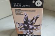 50 LED chain White Lights
