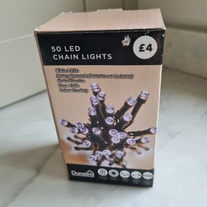 50 LED chain White Lights
