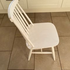 White Kitchen Chairs for Free