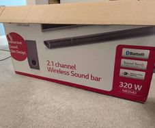LG NB3540 Bluetooth Soundbar with Wireless Subwoofer & Remote