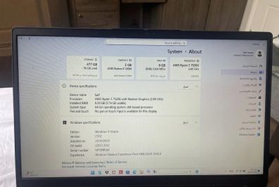 Lenovo IdeaPad 1 (Ryzen 5 / 8GB RAM / 512GB SSD) - Perfect Condition / Quick Sale