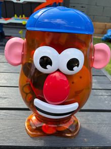 Mr Potato head storage box & Mr & Mrs Potato plus accessories