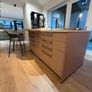 Ex Display Kitchen Island in Blush Pink Image 4