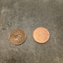 Two irish 2P Coins
