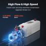 12V DC Hydraulic Power Unit with 8L Metal Reservoir, Single Acting Pump for Dump Trailer & Car Lifting Image 5