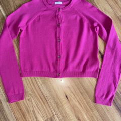 Next fuchsia pink cardigan age 9 excellent condition!