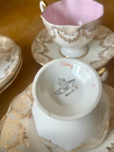 Vintage Salisbury Bone China Tea Set