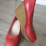 Vagabond Leather Wedges Size Uk 7 ( Eu 40) Image 3
