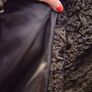 As New!! 1950s Vintage Wool Winter Astrakhan Swing Coat Image 7