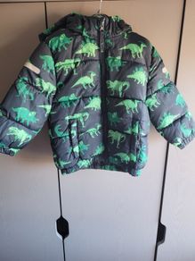 H&M dino puffer jacket