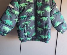 H&M dino puffer jacket