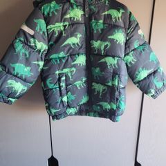 H&M dino puffer jacket